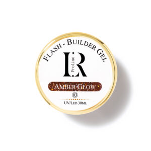 FLASH BUILDER GEL - AMBER GLOW (30ML)