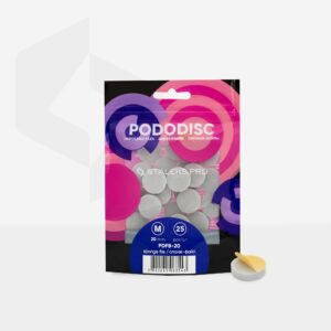 Disposable files- sponges for pedicure  disc PODODISC M EXPERT (25 pcs)