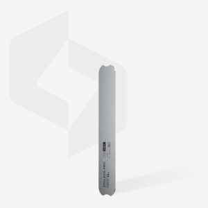 Straight metal base for nail file EXPERT 20s (130 mm)